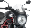 PUIG HI-TECH PARTS Semi-Fairing - Black - Black Screen 3169N