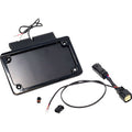 NAMZ Saddlebag Tag Holder w/ Illuminated License Plate Frame - '14 FLHT NIBTH-B03