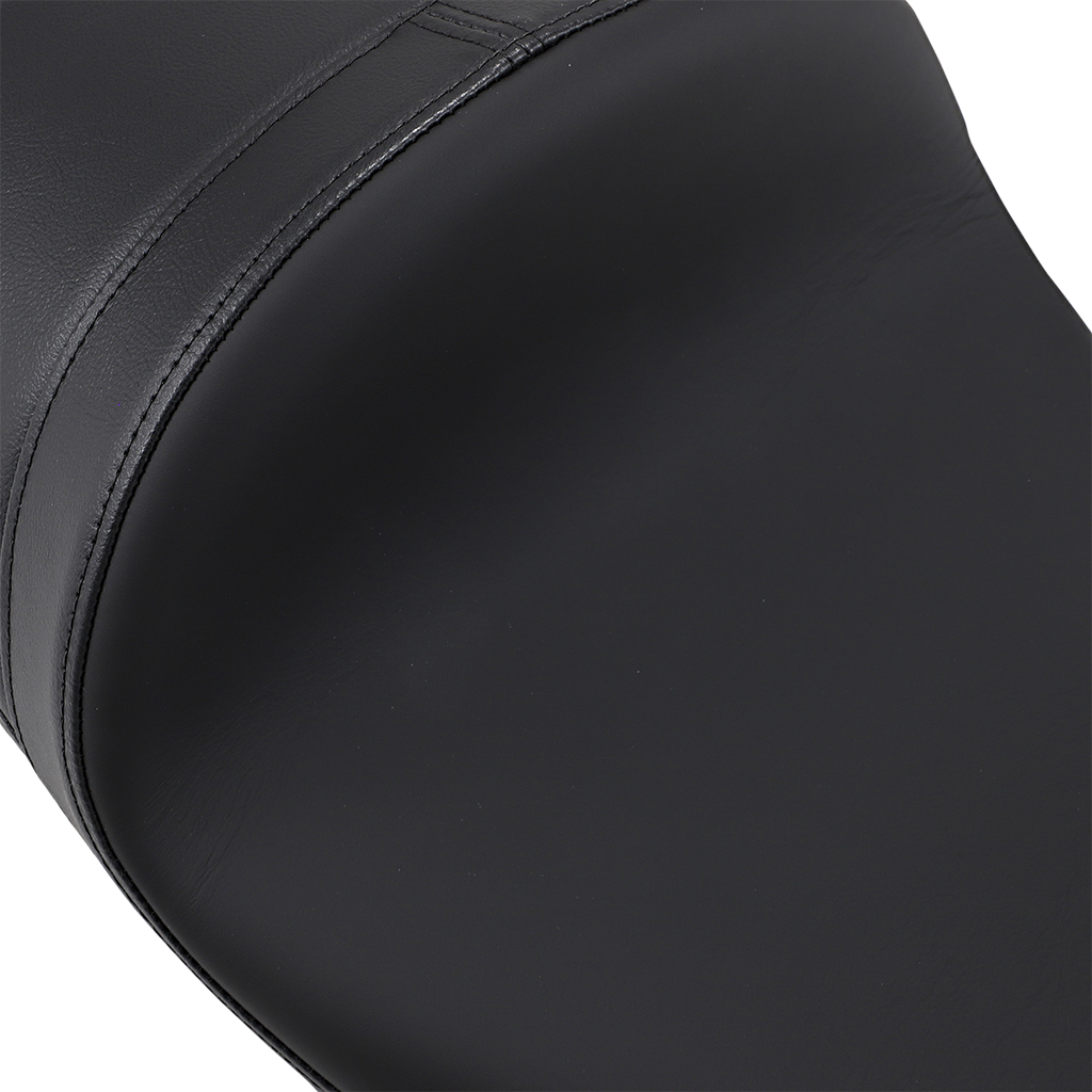 DRAG SPECIALTIES Forward Low Solo Seat - Solar Leather - FL '08-'22 0801-1251
