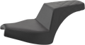 SADDLEMEN Step Up Seat - Front Smooth/Rear Lattice - Black - Chief I21-04-173