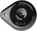 S&S CYCLE Teardrop Air Cleaner Cover - Gloss Black 170-0384A