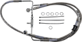 DRAG SPECIALTIES Brake Line - +8" - Stainless Steel - XL 618566-8