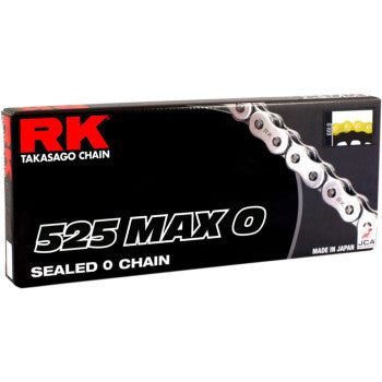 RK525 Max O - Drive Chain - 130 Links - Gold  525MAXO-130-GG