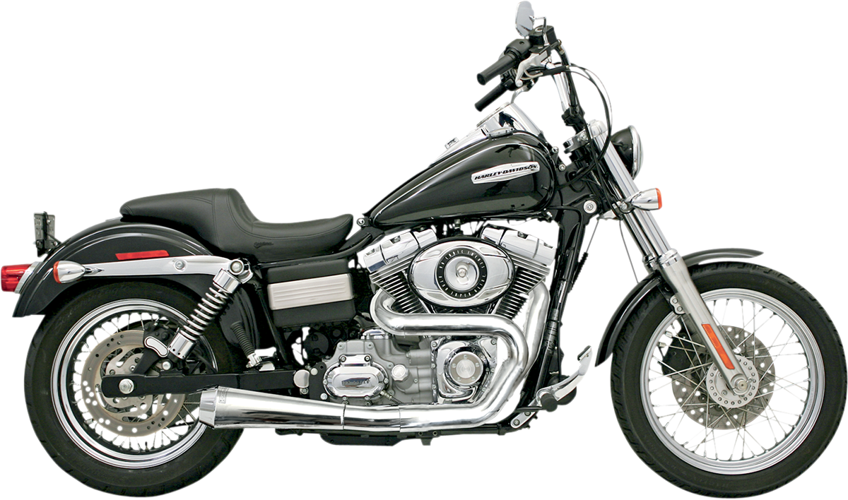 BASSANI XHAUST Road Rage 2:1 Exhaust - Chrome - FXD 1D5250