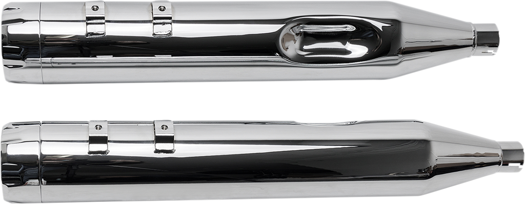S&S CYCLE 4.5" Mufflers - Chrome with Chrome Thruster 550-0620