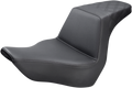 SADDLEMEN Step-Up Seat - Rear Lattice Stitch - Black 818-29-173