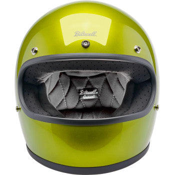 BILTWELL Gringo Helmet - Metallic Lime - XS 1002-392-501
