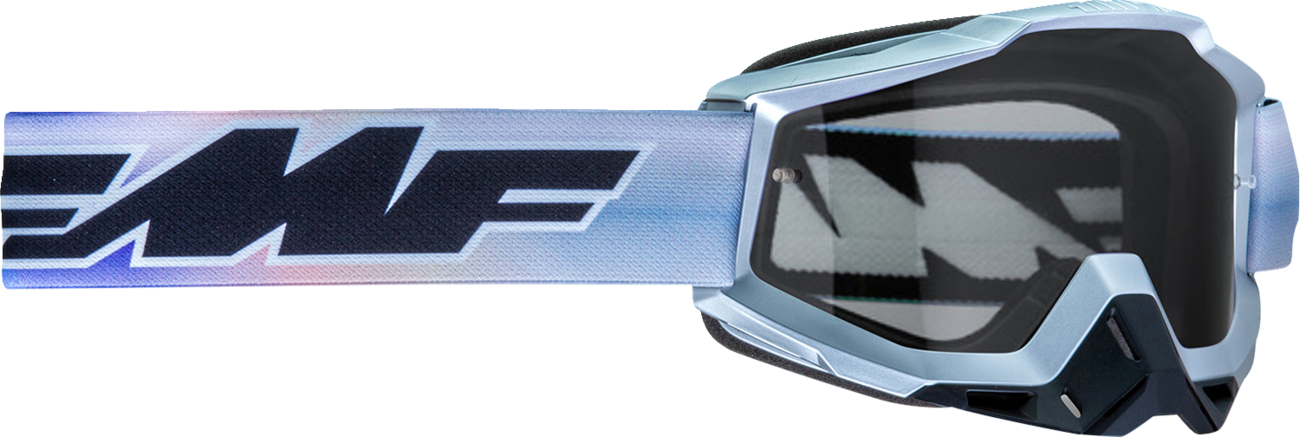 FMF PowerBomb Goggles - Afterburn - Blue/Purple/Gray - Clear F-50036-00012 2601-3306