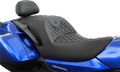 SADDLEMEN Seat - Roadsofa - Without Backrest - Full Lattice Stitch - Black H23-20-182