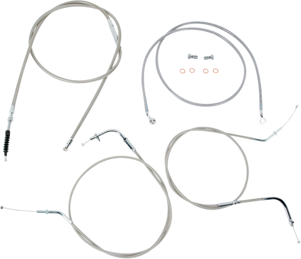 BARON Cable Line Kit - 18" - 20" - VN900 - Stainless Steel BA-8074KT-18