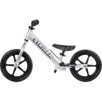 STRIDER 12" Pro Balance Bike - Silver ST-P4SI