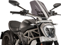 PUIG HI-TECH PARTS New Generation Windscreen - Smoke - Diavel 8922H