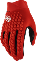 100% Geomatic Gloves - Red - Small 10026-00015