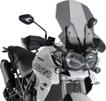 PUIG HI-TECH PARTS Race Windscreen - Dark Smoke - Tour - Tiger 9656F