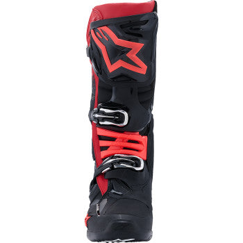 ALPINESTARS Tech 10 Boots - Black/Red - US 8 / EU 42 2010020-13-8