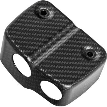 SADDLEMEN Coil Cover - Carbon Fiber - Gloss Black CF-899-04-001M