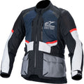 ALPINESTARS Andes Air Drystar® Jacket - Deep Blue/Black/Ice Gray - Small 3207924-7029-S