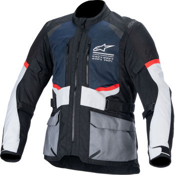 ALPINESTARS Andes Air Drystar® Jacket - Deep Blue/Black/Ice Gray - Small 3207924-7029-S