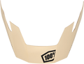 100% Altis Visor - Tan 89029-00004