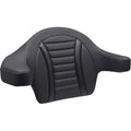MUSTANG Deluxe Extended Passenger Arm Backrest - Gunmetal Stitch - Touring 88403GM