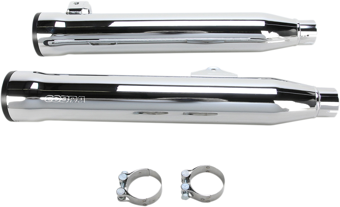 COBRA 3" RPT Mufflers - Chrome 6056