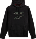ALPINESTARS Ride 2.0 Camo Hoodie - Black - XL 1212-5190010-XL