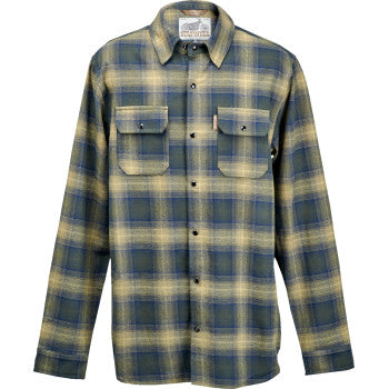 BILTWELL HI Test Flannel Shirt - Moss - 2XL 8128-126-006