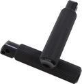 ARLEN NESS Passenger Knurled Footpegs - Black - FLDE 07-943
