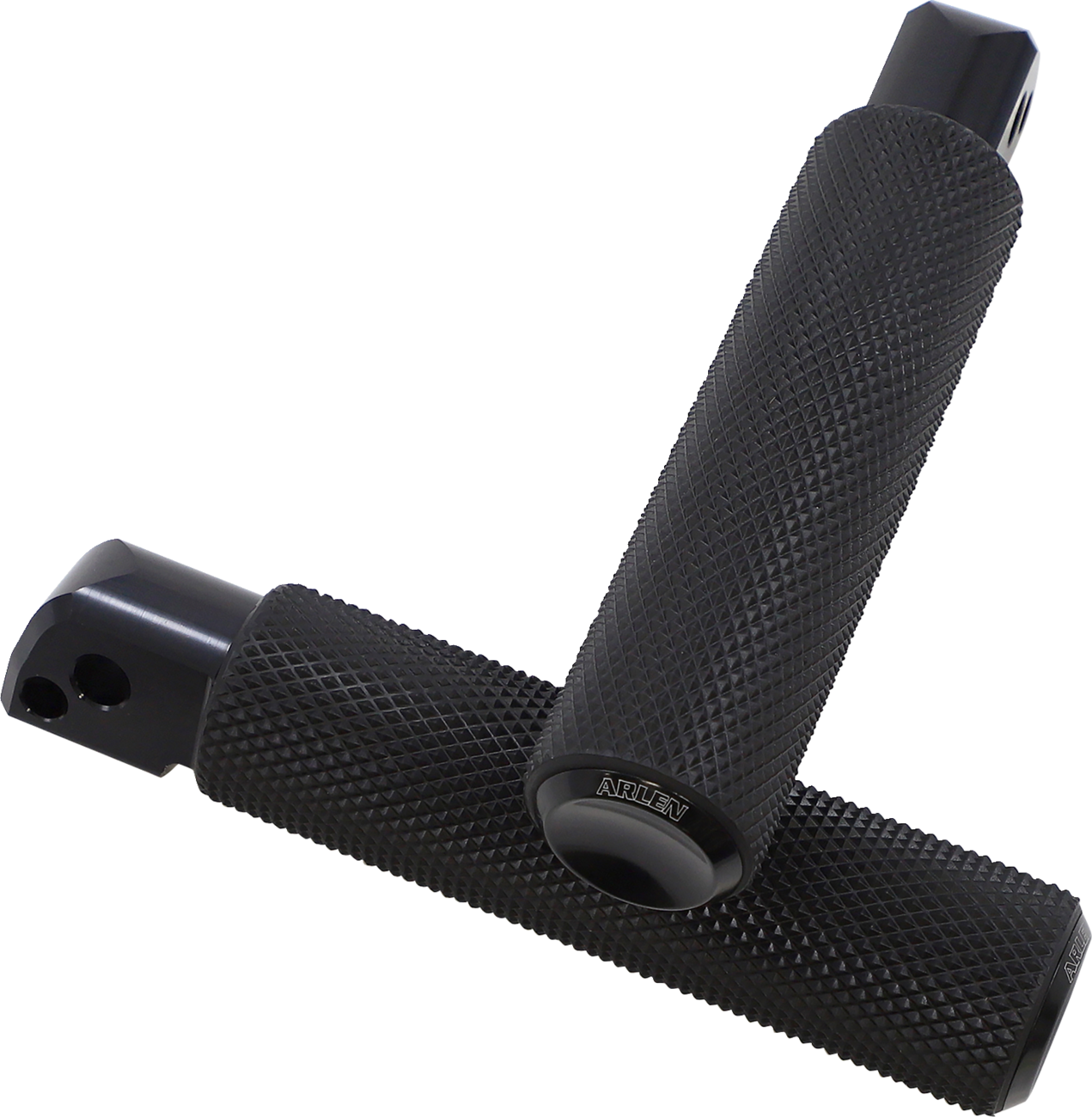ARLEN NESS Passenger Knurled Footpegs - Black - FLDE 07-943
