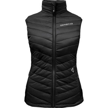 GERBING HEATED CLOTHING Women's 7V Khione Puffer Heated Vest 2.0 - Black - Small GERKPVST7VWBS