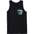 FMF Day-Glo Tank Top - Black - Medium SU25123901BLKMD