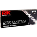 RK 520 Max O - Drive Chain - 120 Links - Black/Gold 520MAXO-120-BG