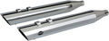 S&S CYCLE Slash Cut Slip-On Mufflers - Chrome 550-0695