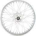 DRAG SPECIALTIES Front Wheel - Single Disc/No ABS - Chrome - 21"x2.15" - '06-'07 XL 64540