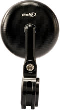 PUIG HI-TECH PARTS Mirror - Tracker - Rear View - Round - Black 9506N
