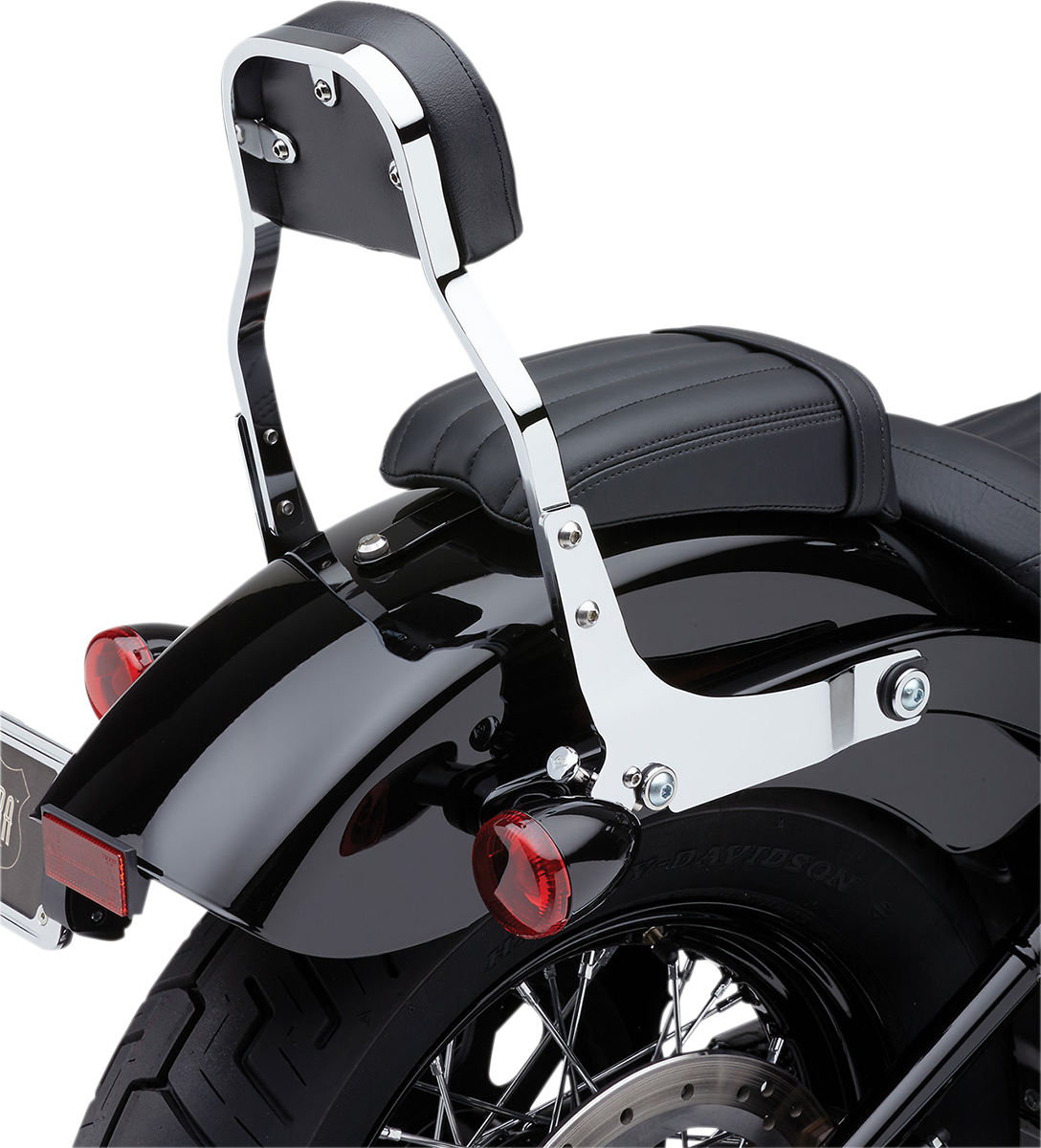 COBRA Backrest Kit - 11" - Chrome - FXLR 602-2029