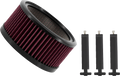 TRASK Air Filter - Big Power Assault - Black TM-1020-BPBK