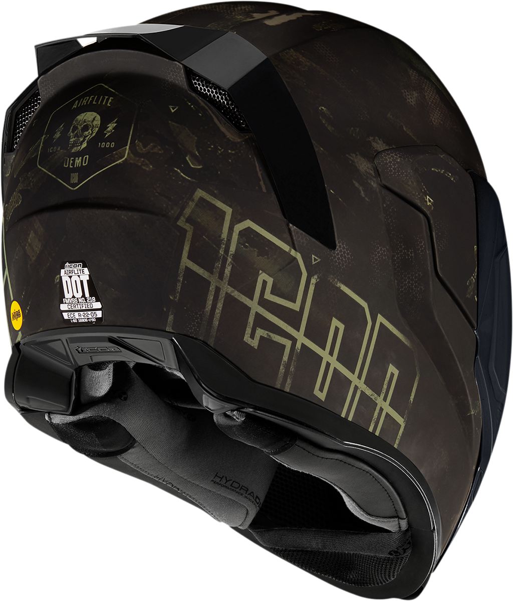 ICON Airflite™ Helmet - Demo - MIPS® - Black - Medium 0101-14124