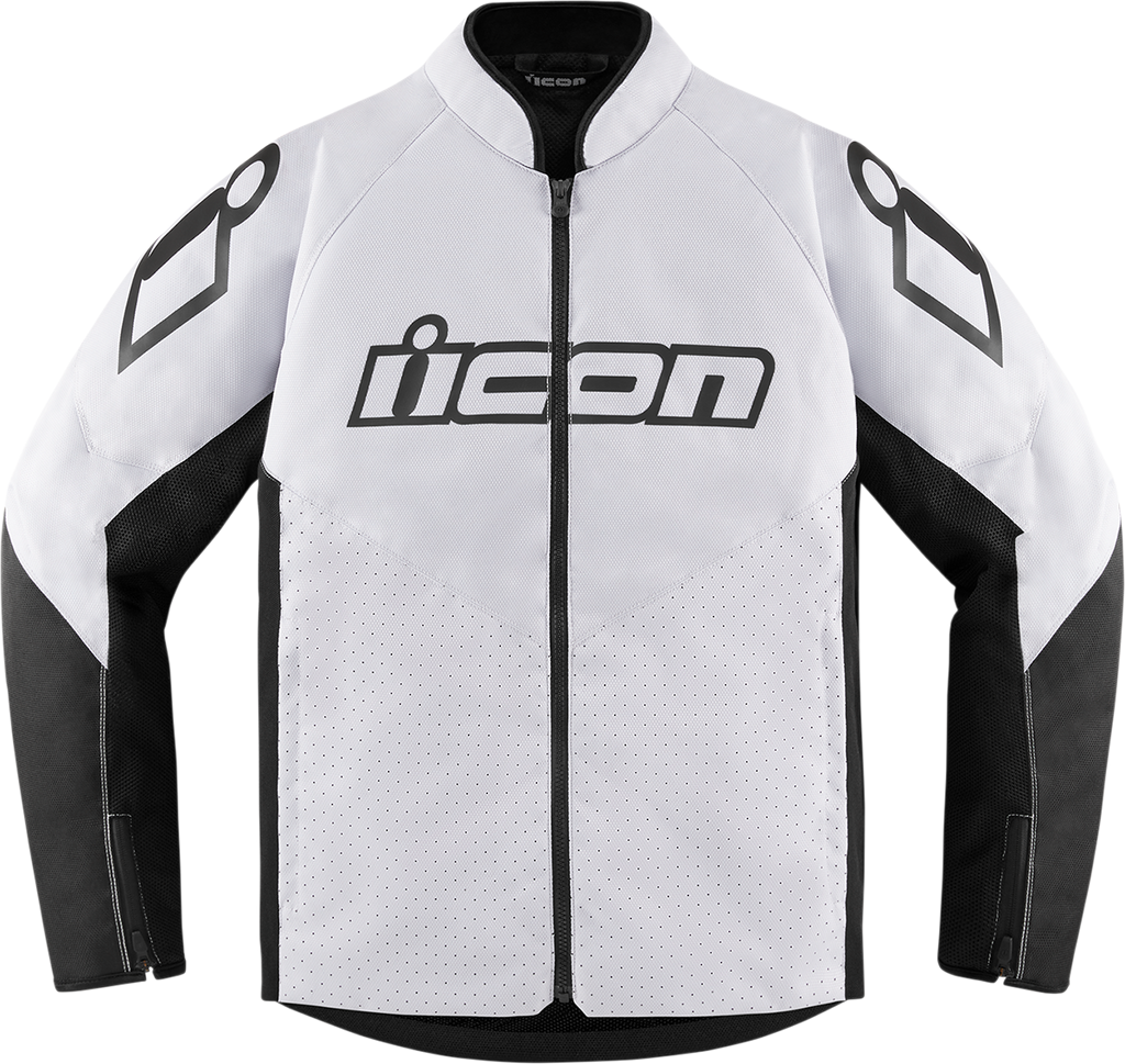 ICON Hooligan™ CE Jacket - White - Large 2820-5799