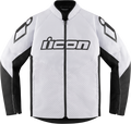 ICON Hooligan™ CE Jacket - White - 3XL 2820-5802