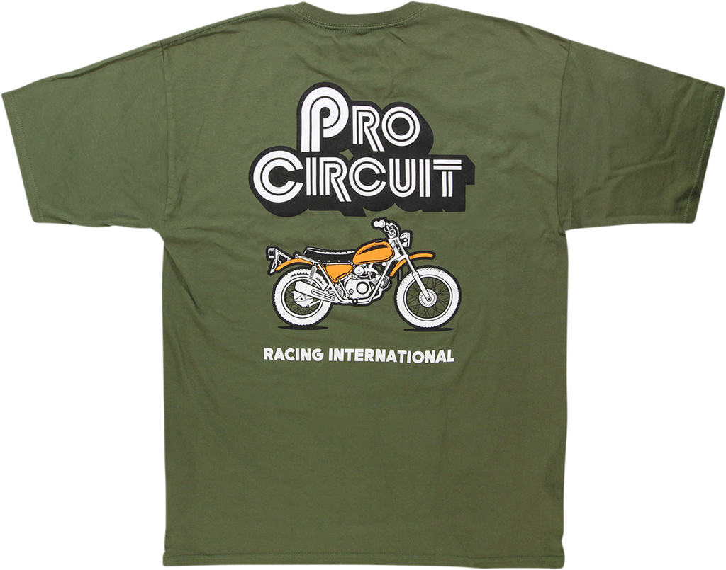 PRO CIRCUIT Pit Bike T-Shirt - Green - Large 6431720-030