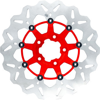 GBRAKES Brake Rotor - Rear - Red GBDU026