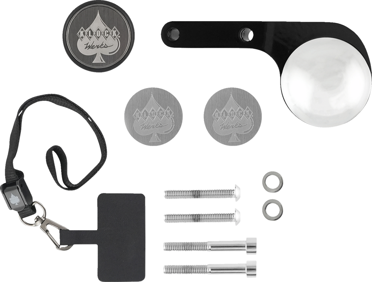 KLOCK WERKS Switch Mount - iOmount™ - Challenger - Black KWD-04-0608-B
