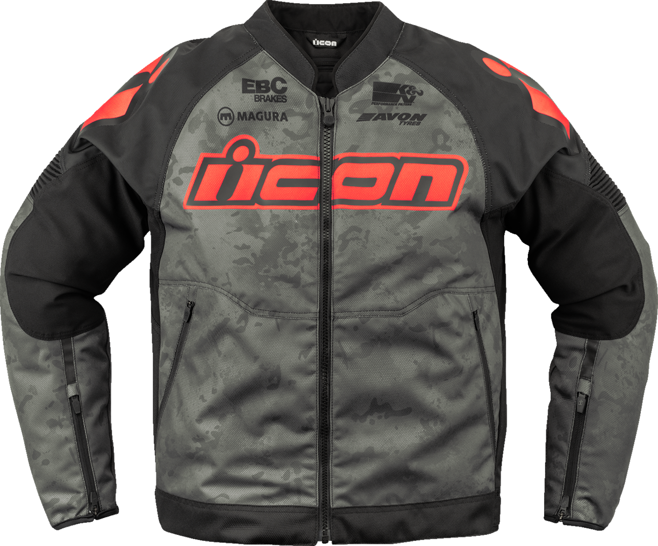ICON Overlord3™ Magnacross Jacket - Gray - Large 2820-6714