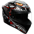 AGV K1 S Helmet - Lyzard - Matte Black/Gray/Red - Small 2118394003-044-S
