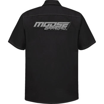 MOOSE OFFROAD Moose Offroad Shop Shirt - Black - XL MRS01S8BCHXR