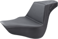 SADDLEMEN Step-Up Seat - Rear Lattice Stitch - Black 818-27-173