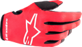 ALPINESTARS Youth Radar Gloves - Red/White - Small 3541823-3120-S