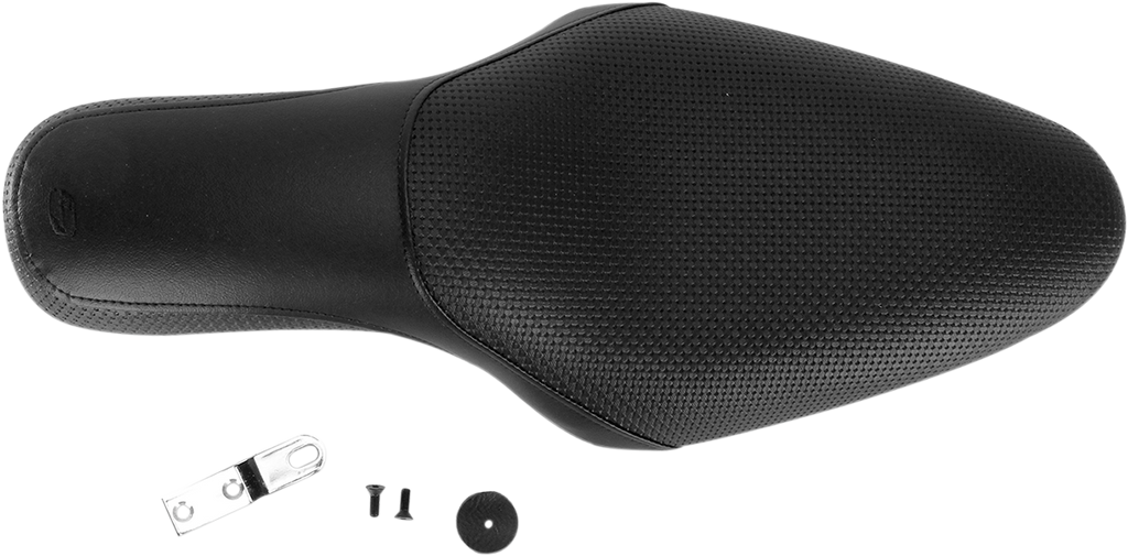 SADDLEMEN Profiler Basket-weave Seat - Black - XL '82-'03 879-03-147
