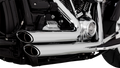 VANCE & HINES Shortshots Staggered Exhaust System - Chrome Softail 2018-2019/ 2023-2024  17335